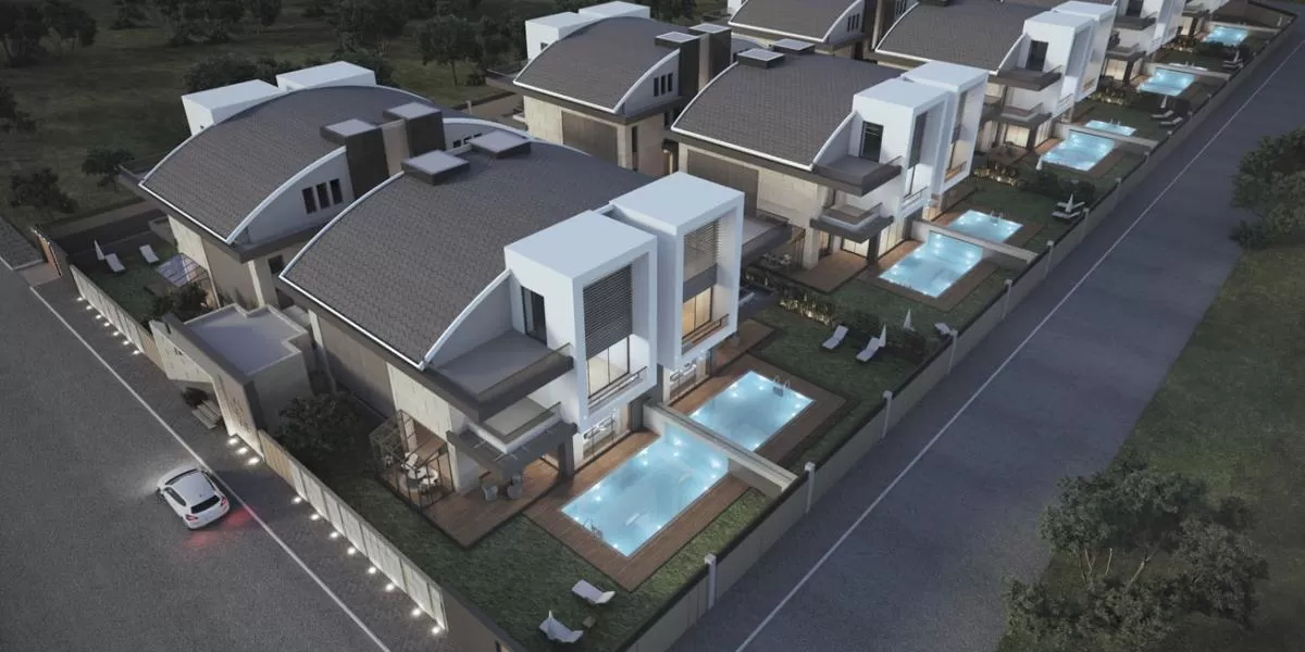 صورة جوية لمجمع الفلل